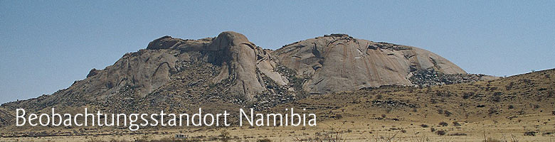 Beobachtungsstandort Namibia